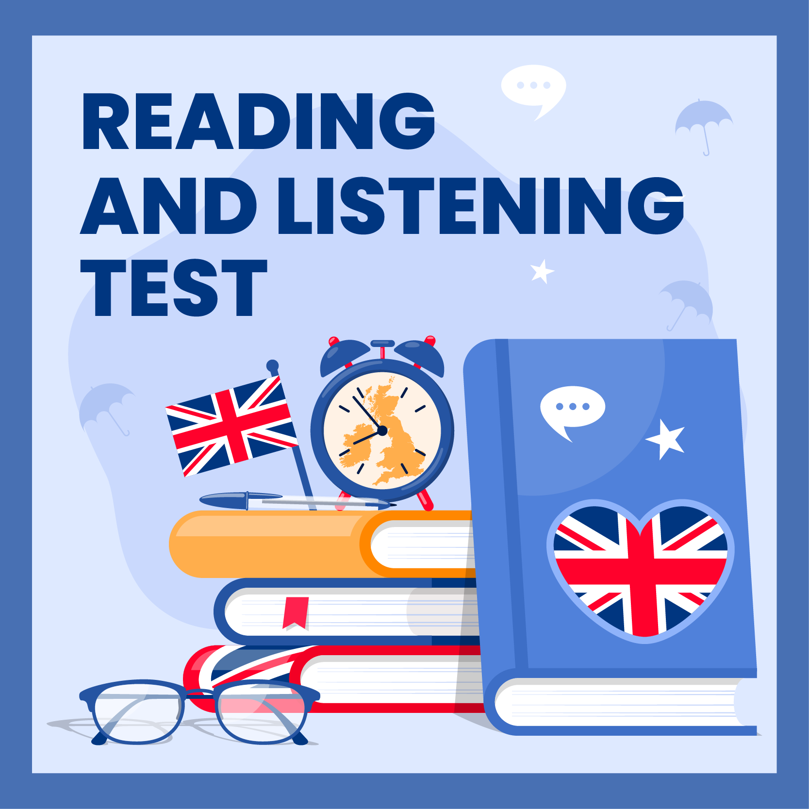 TEST01-Pop-up test: Reading and Listening test